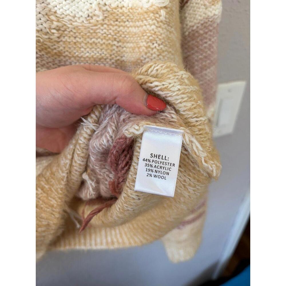 NWT Chembery from Buckle Cream Multi Mixed Yarn Sweater size S. So soft! $50 on - Picture 3 of 6